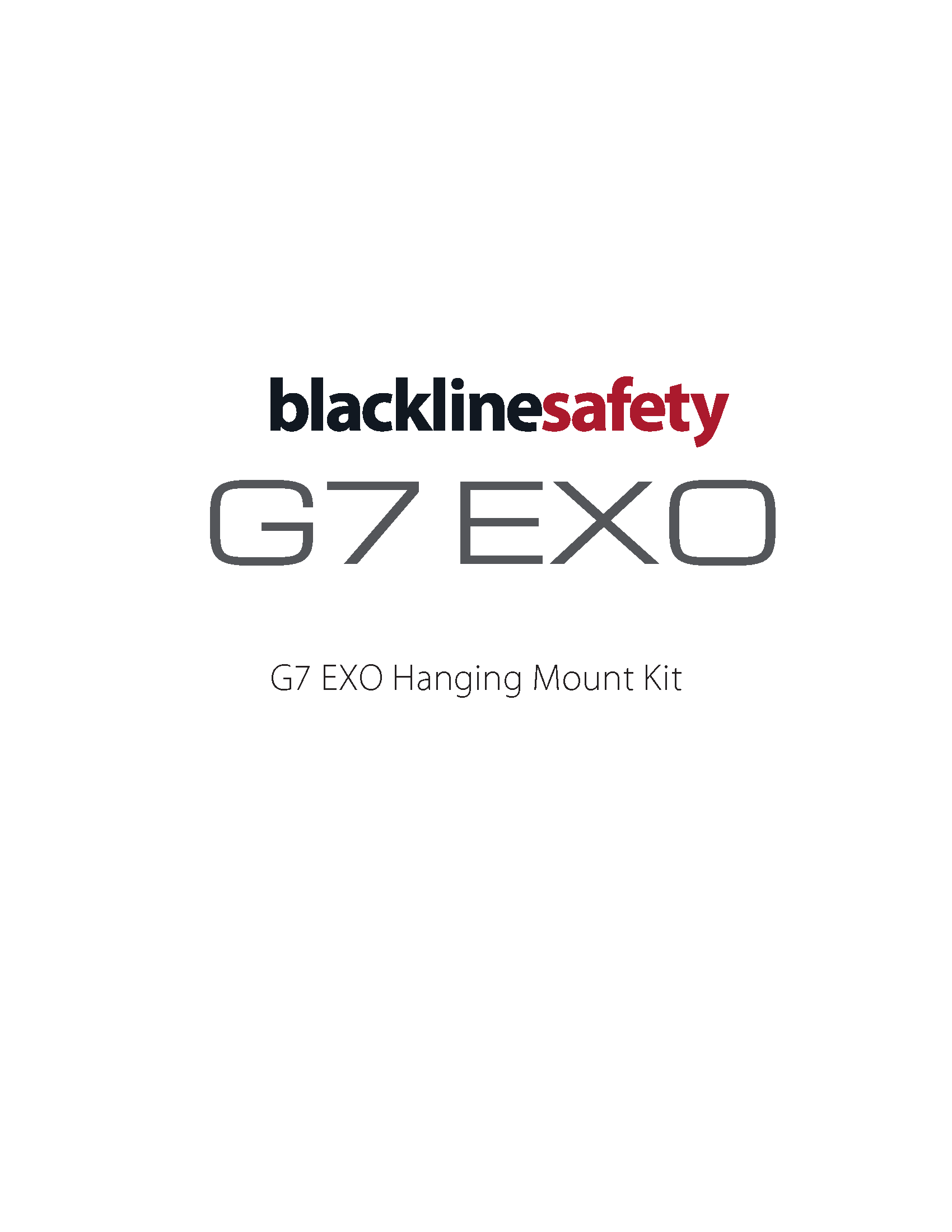 Guía del kit de montaje colgante G7 EXO Portada