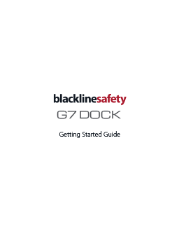 Guía de inicio del G7 Dock