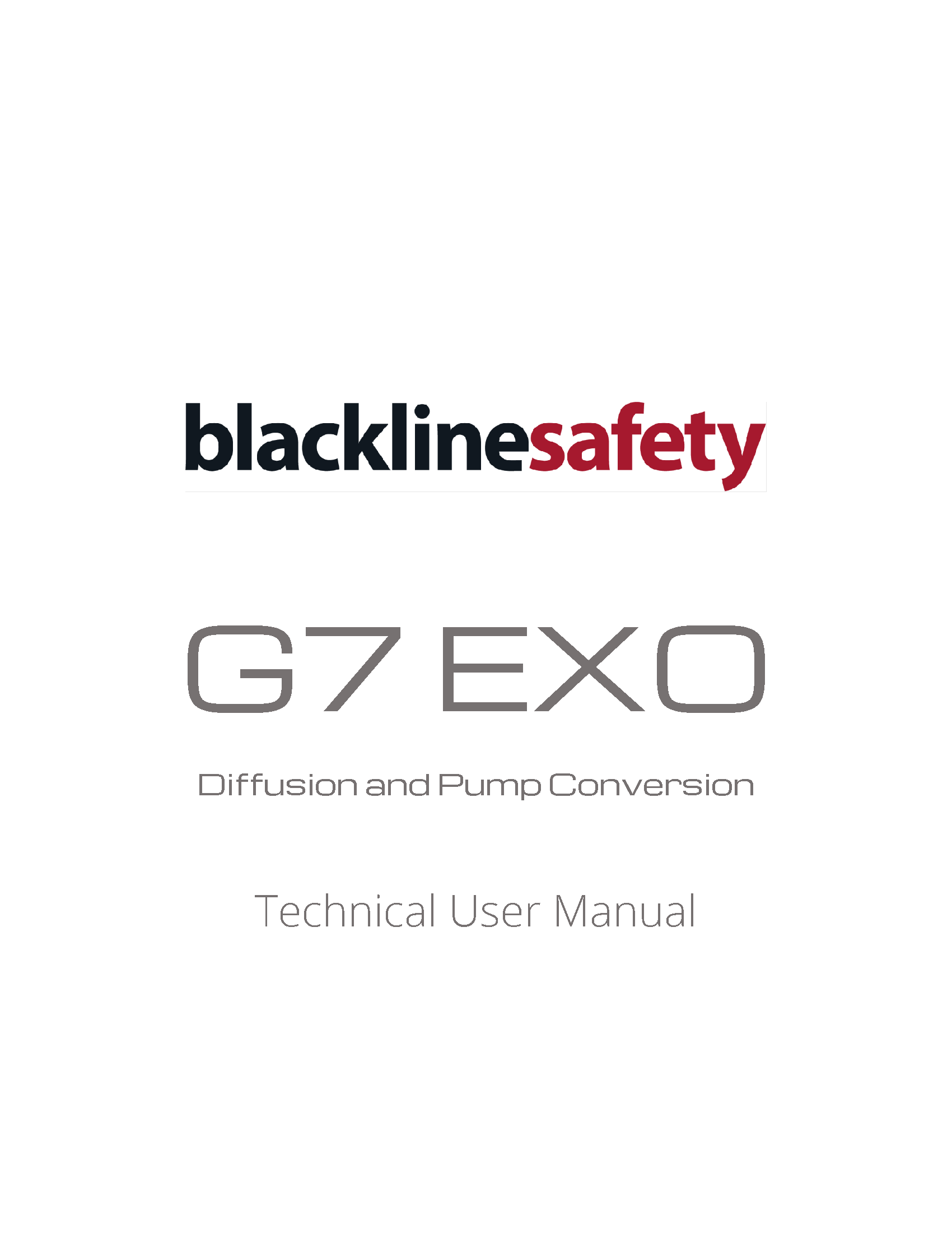 G7 EXO Bomba y Difusión Conversión Cubierta Manual Técnico Usuario