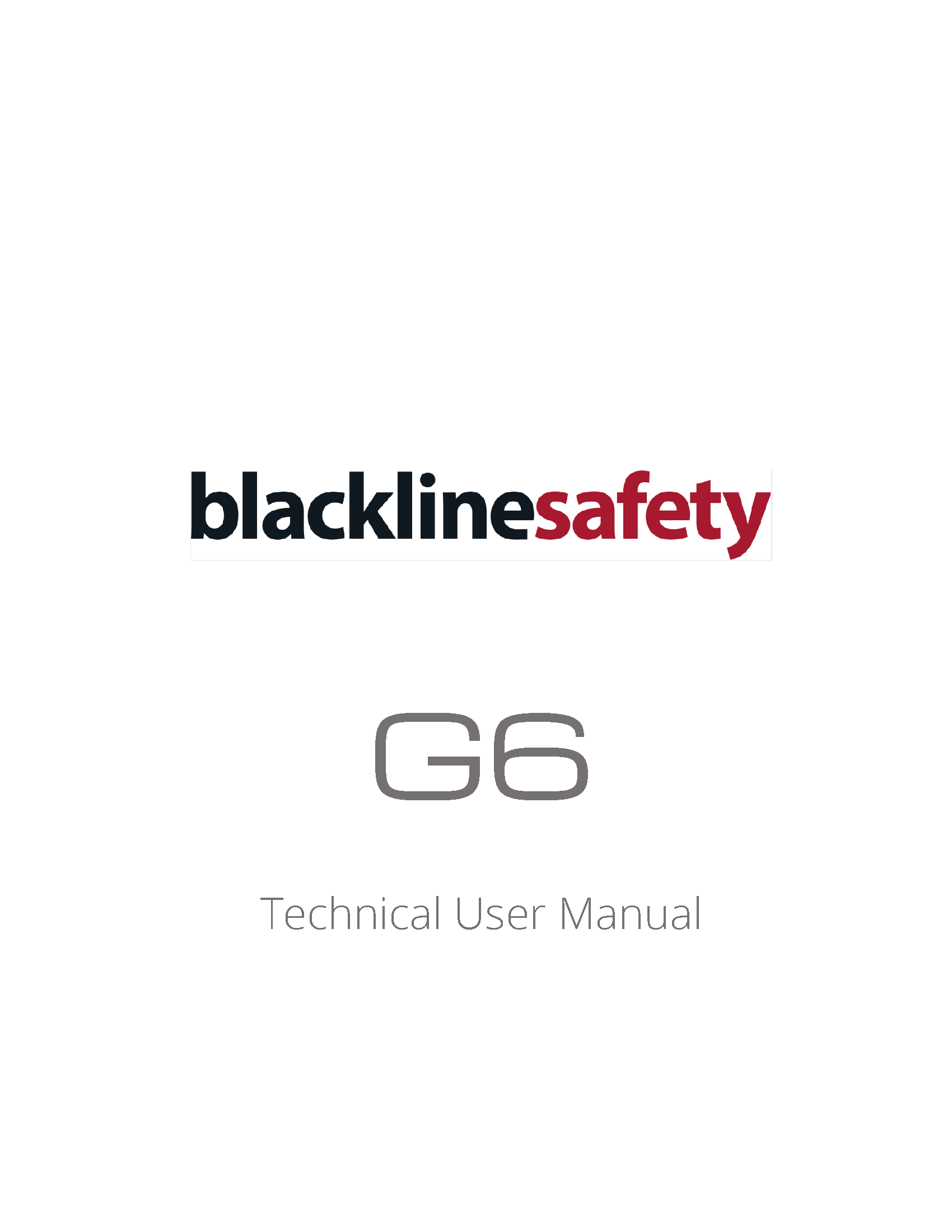 G6 Technical User Manual_R1 - ES - Portada